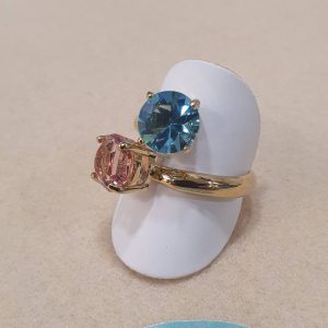 Anello Donna con Pietre giapponesi Ungari