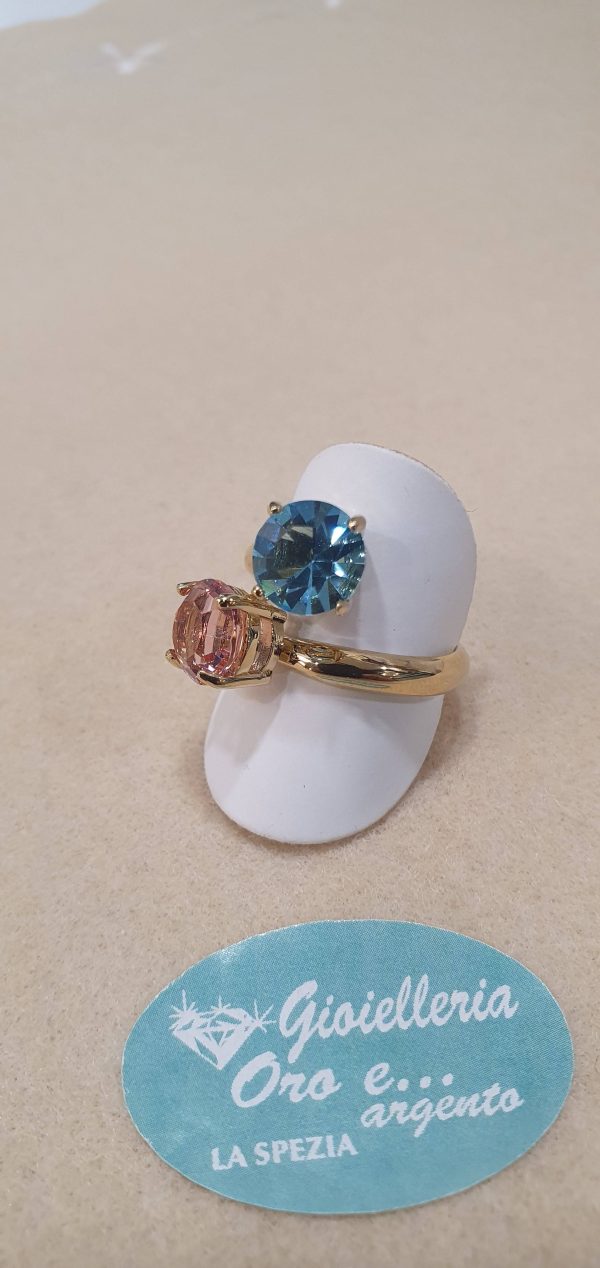 Anello Donna con Pietre giapponesi Ungari